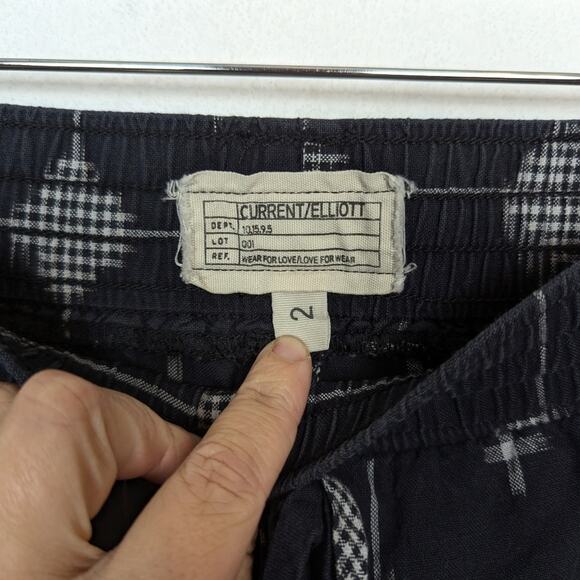 Current/Elliott L.A. Zen The Drawstring Lounge Trouser Ankle Pants Size 2 - Picture 6 of 8